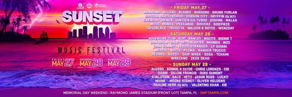 Sunset Music Festival 2022 Festival