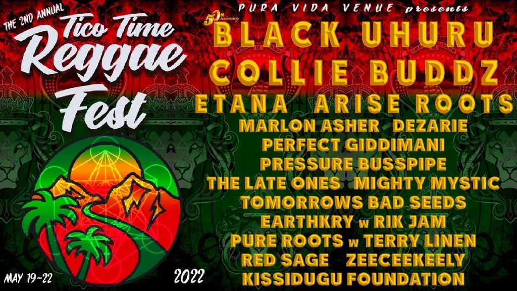 Tico Time Reggae Festival 2022 Festival