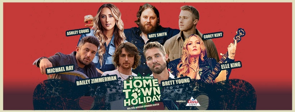 100.7 The Wolf's Hometown Holiday 2022 Festival