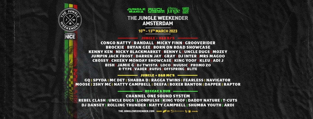 The Jungle Weekender Amsterdam 2023 Festival