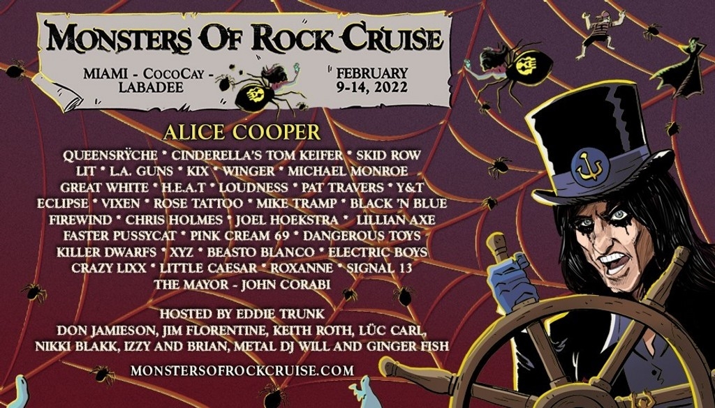 Monsters of Rock Cruise 2022 Festival