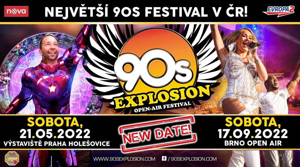90s Explosion Open Air Festival Prague 2022 Festival