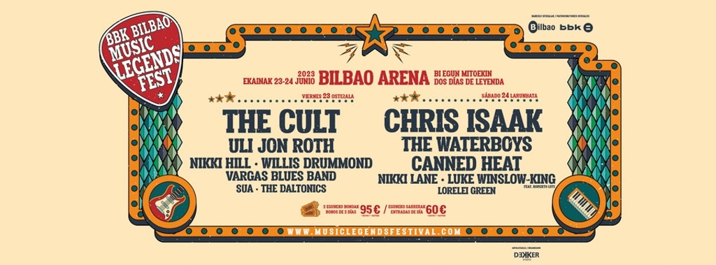 BBK Bilbao Music Legends Festival 2023 Festival