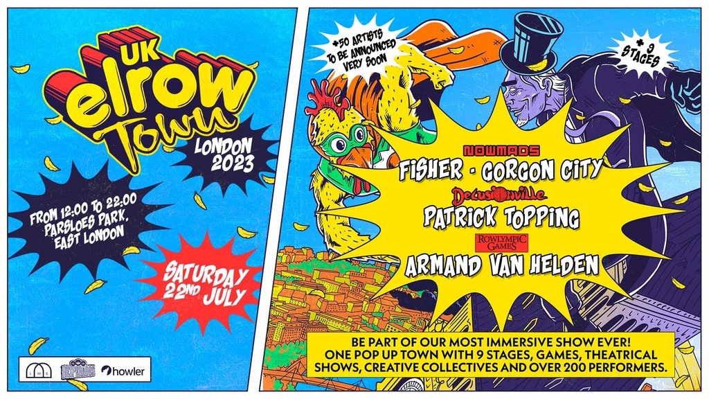 Elrow Town London 2023 Festival