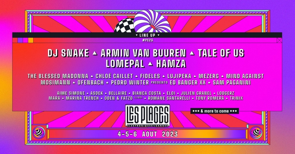 Les Plages Electroniques 2023 Festival