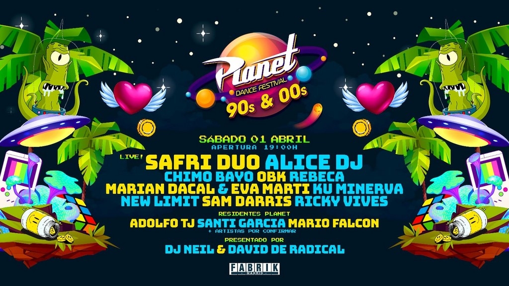 Planet 90's & 00's Dance Festival 2023 Festival