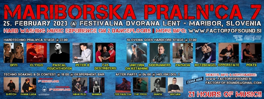 Mariborska praln'ca 2023 Festival