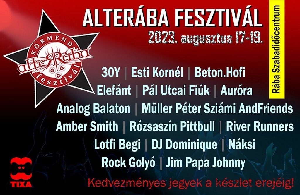 AlteRába Fesztivál 2023 Festival