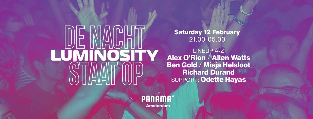 Luminosity x De Nacht Staat Op 2022 Festival