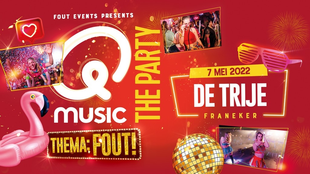 Qmusic The Party FOUT! Franeker 2022 Festival