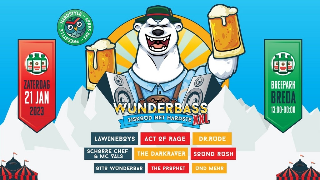 Wunderbass XXL - IJskoud het hardste 2023 Festival