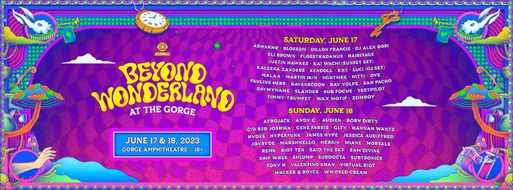 Beyond Wonderland at The Gorge 2023 Festival