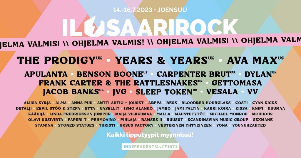 Ilosaarirock 2023 Festival