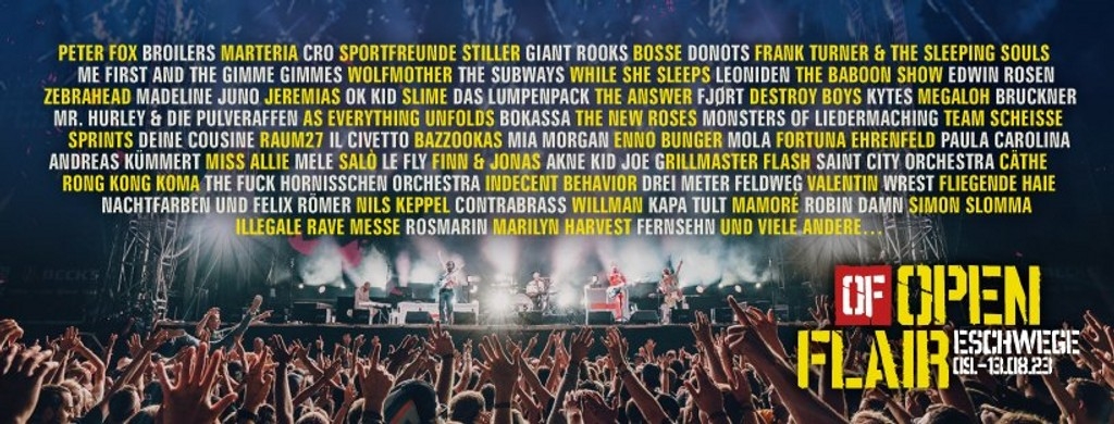 Open Flair Festival 2023 Festival