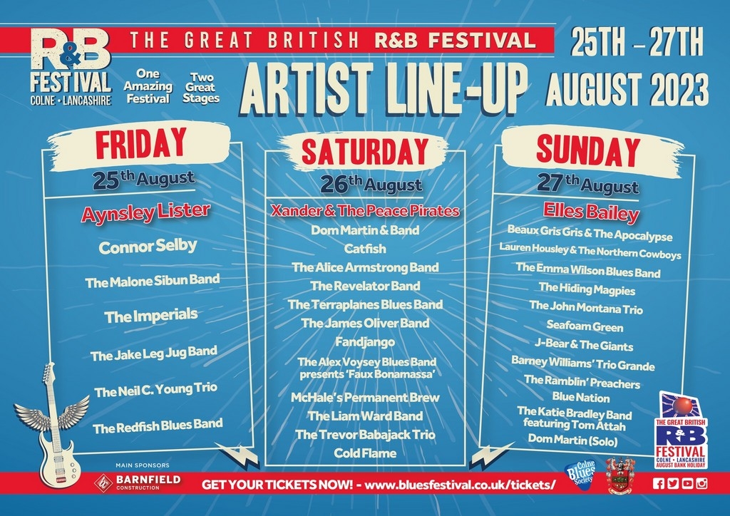 Great British Rhythm & Blues Festival 2023 Festival