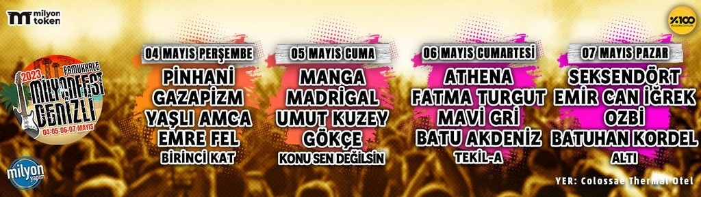 Milyonfest Denizli 2023 Festival