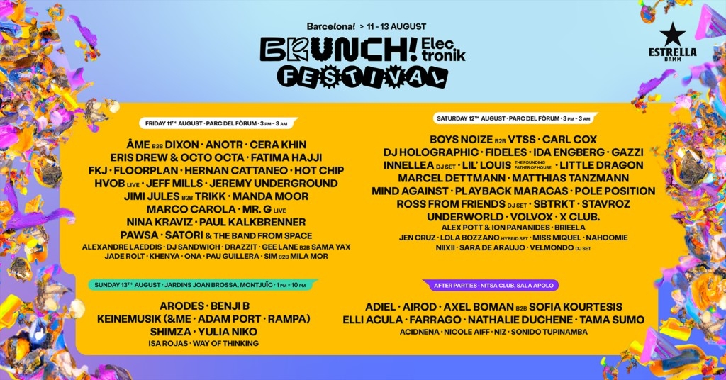 Brunch Electronik Festival 2023 Festival