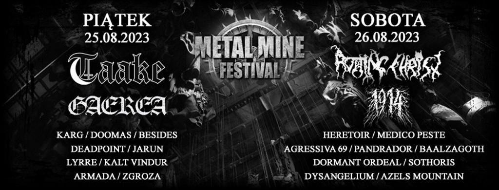 Metal Mine Festival 2023 Festival