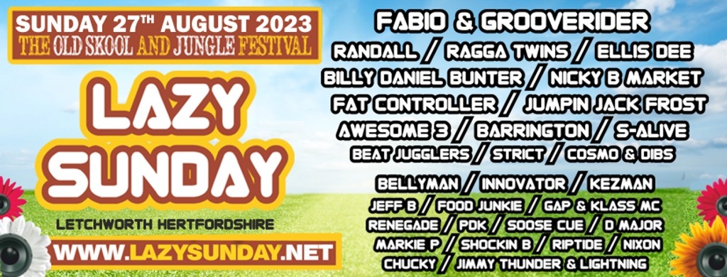 Lazy Sunday Old Skool & Jungle Festival 2023 Festival