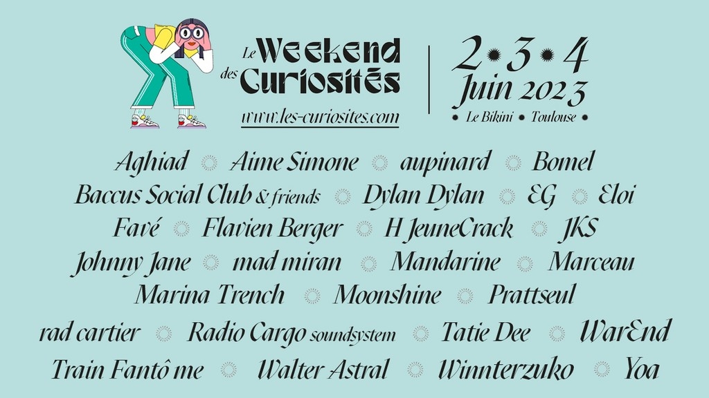 Le Weekend Des Curiosités 2023 Festival