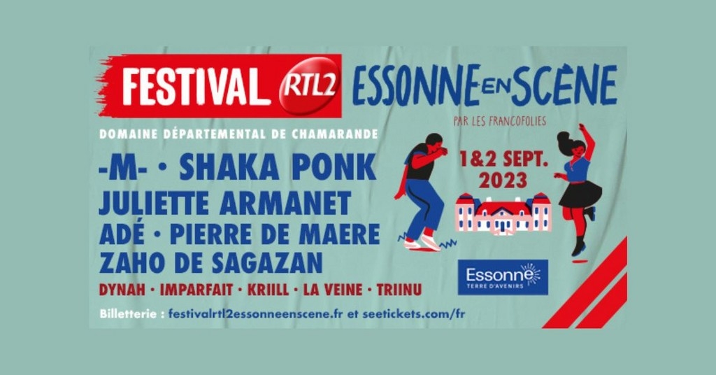 Festival RTL2 Essonne en Scène 2023 Festival