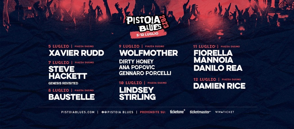 Pistoia Blues Festival 2023 Festival