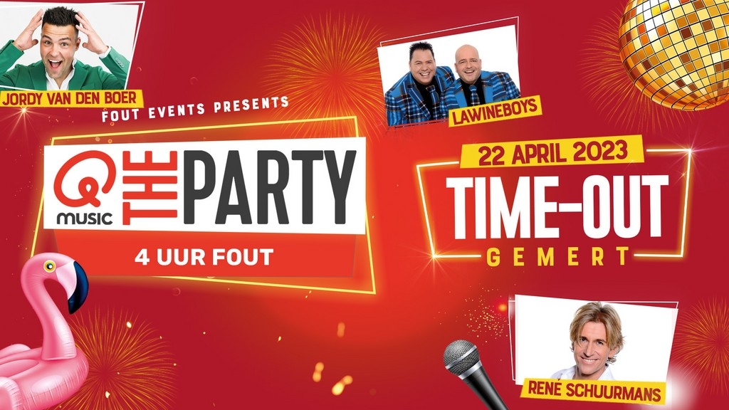 Qmusic The Party FOUT! Gemert 2023 Festival
