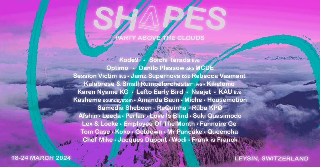 Shapes Festival Leysin 2024 Festival