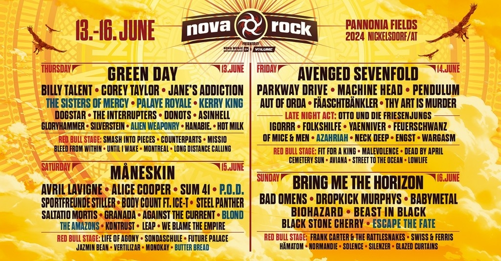 Nova Rock Festival 2024 Festival