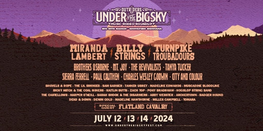 Under The Big Sky Festival 2024 Festival