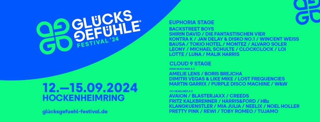 Glücksgefühle Festival 2024 Festival