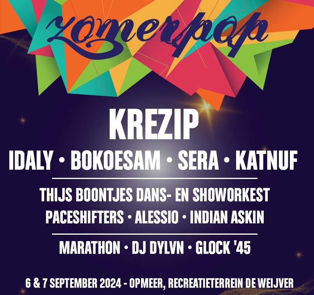 Zomerpop 2024 Festival