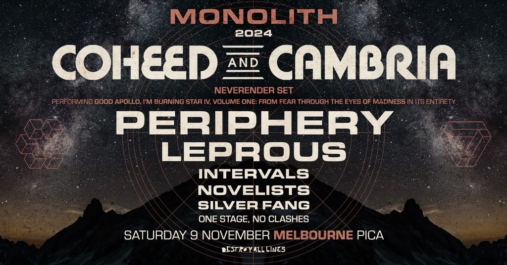 Monolith Melbourne 2024 Festival