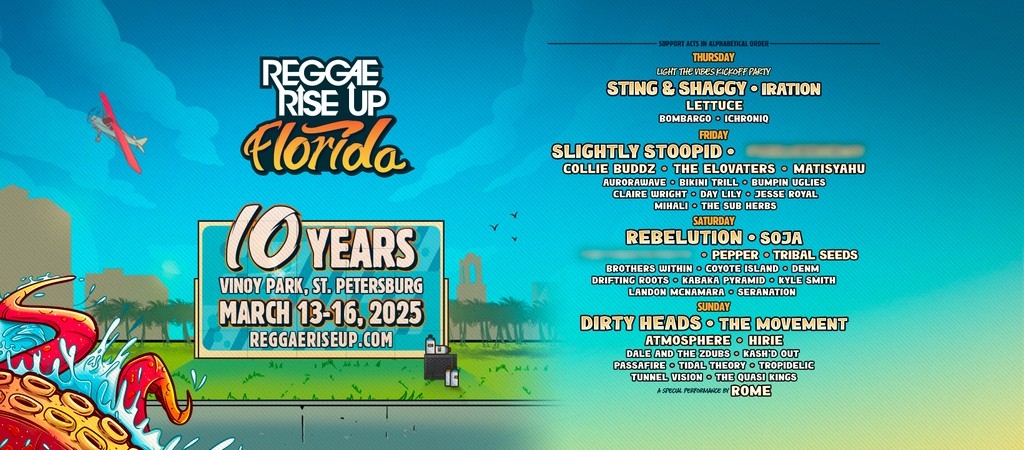 Reggae Rise Up Florida 2025 Festival