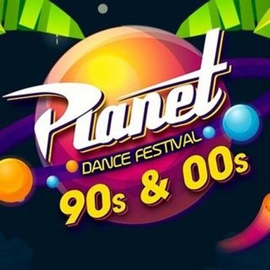 Planet 90's & 00's Dance Festival 2023 Logo