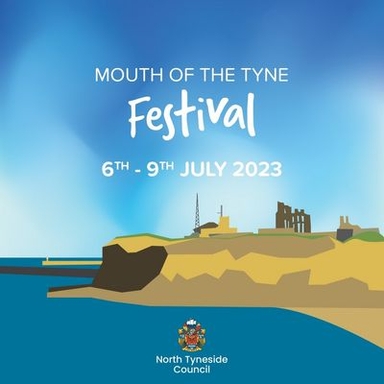 Mouth of the Tyne Festival 2023 Logo