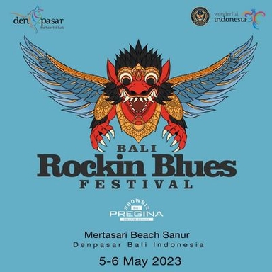 Bali Rockin Blues Fest 2023 Logo