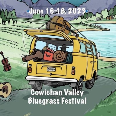 Cowichan Valley Bluegrass Festival 2023 Logo