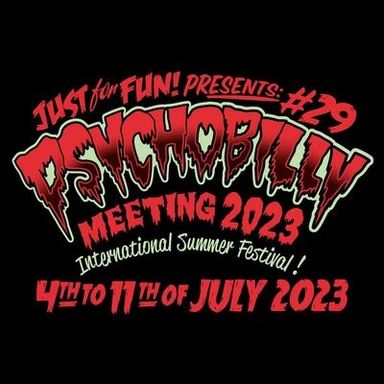 Psychobilly Meeting 2023 Logo