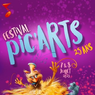 Festival Pic'Arts 2023 Logo