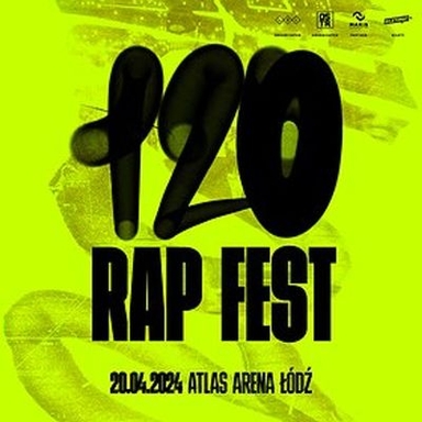 120 RAP FEST 2024 Logo