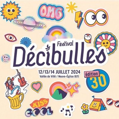 Festival Décibulles 2024 Logo