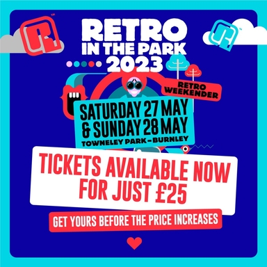 Retro in The Park 2023 Logo