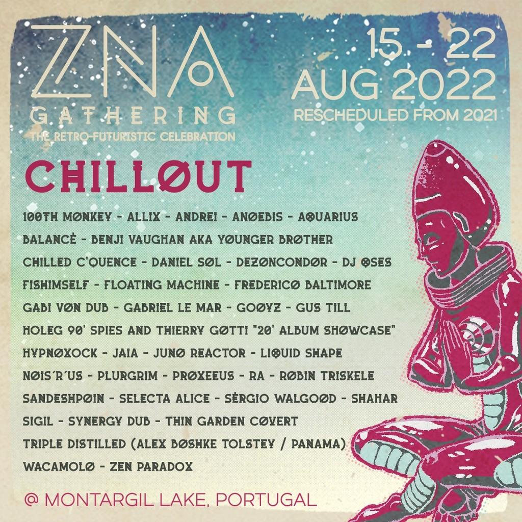 Lineup Poster ZNA Gathering 2022