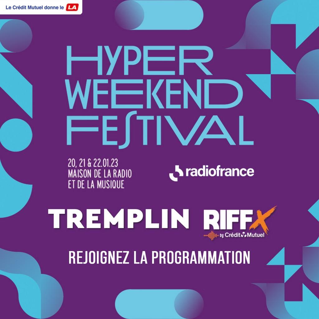 Lineup Poster Hyper Weekend Festival  2023