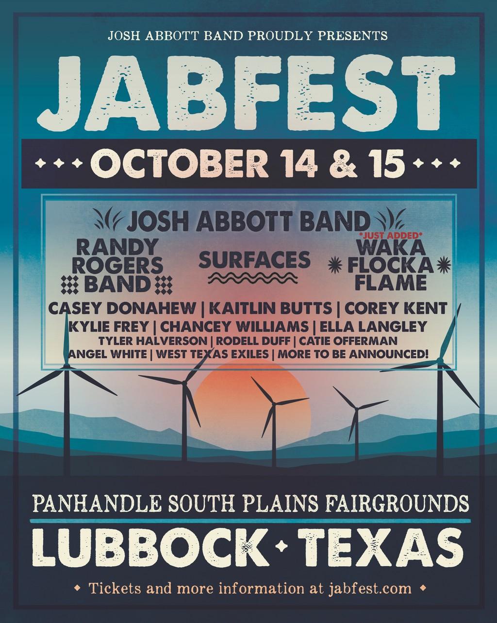 Lineup Poster JAB Fest 2022