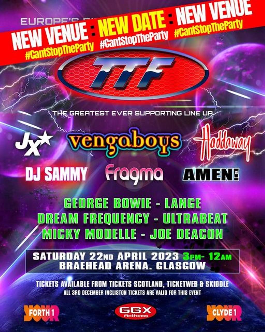 Lineup Poster TTF - The Time Frequency 2023