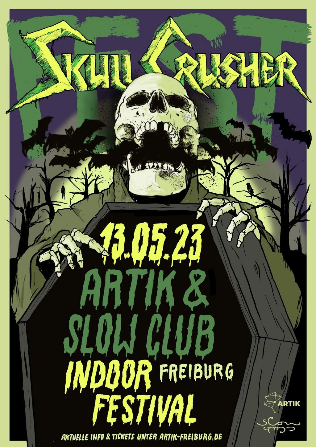 Lineup Poster Skullcrusher Fest 2023