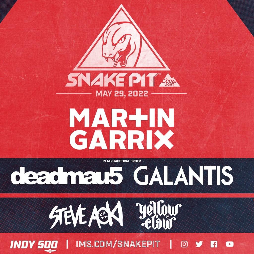 Lineup Poster Snake Pit Festival 2022