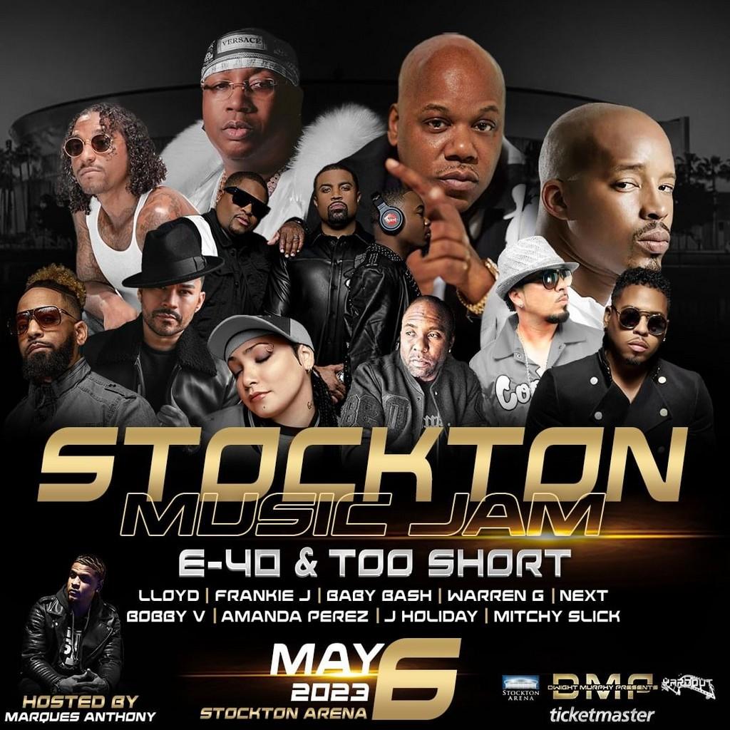 Lineup Poster Stockton Music Jam 2023
